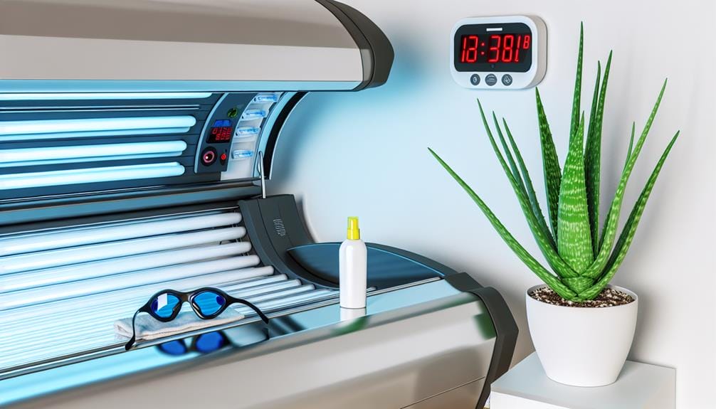 preventing common tanning bed issues
